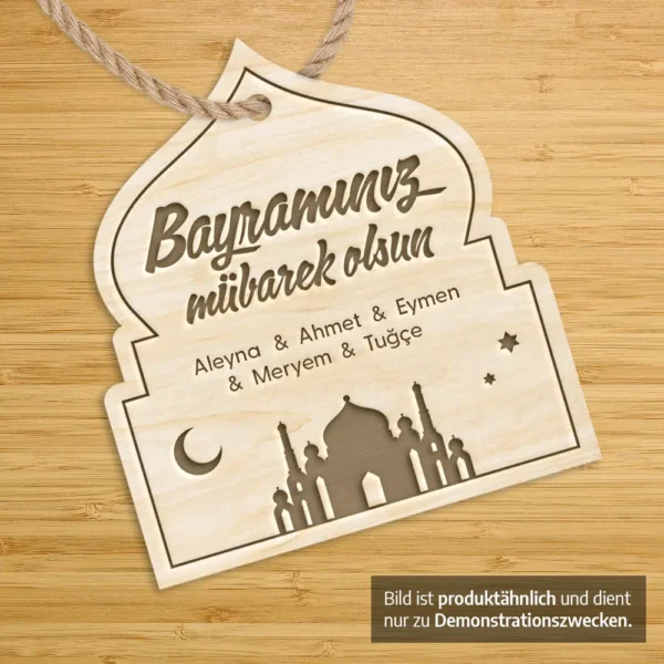 Home 5 Ramadan Geschenkkarte, Moschee - Produktbild